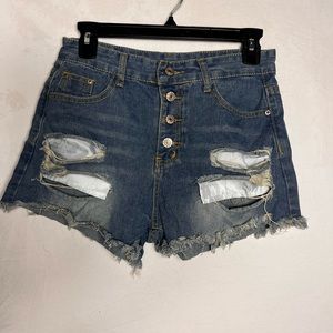 jean shorts